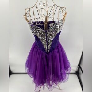 Sherri Hill 1061230  broken glass homecoming dress 4